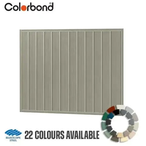 Colorbond Steel Fence Gate - 1720 x 1500mm | Oxworks Available from Australian Landscape Supplies