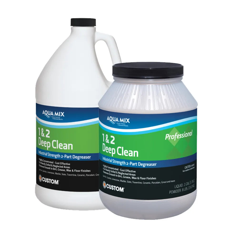 1 & 2 Deep Clean (2 Part High Alkaline Cleaner for Commercial Areas) - AquaMix - Australian Landscape Supplies