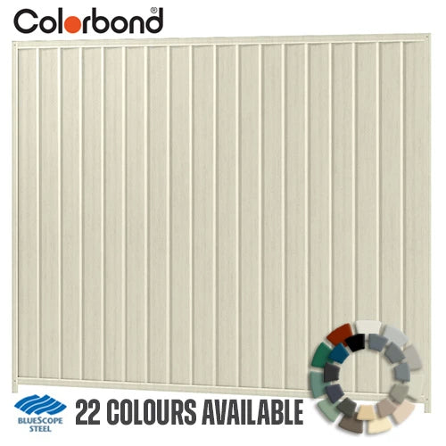 Colorbond Steel Fence Kit - 2400 x 2100mm