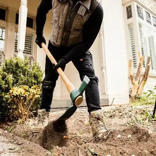 2.25kg Hardwood Handle Mattock | Cyclone - Australian Landscape Supplies
