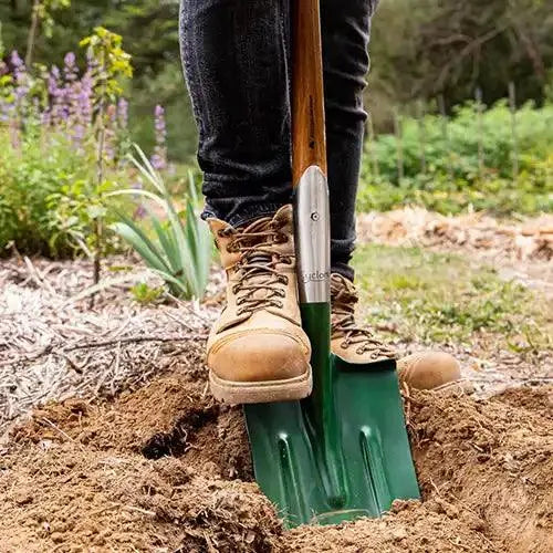 Square Mouth Post Hole Shovel Cyclone Australian Landscape Supplies