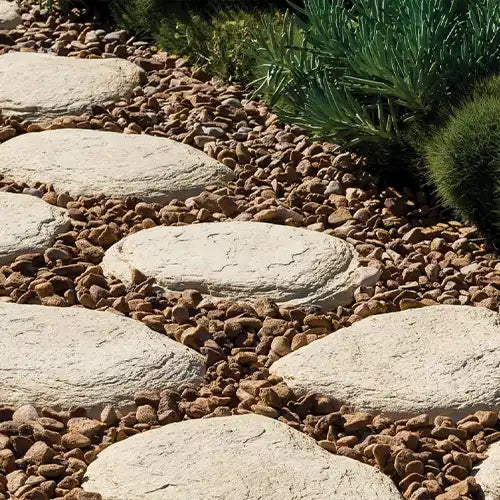 Alpine Sands Stepping Stone with pebbles Concrete Paver - Edenstone | Australian Landscape Supplies
