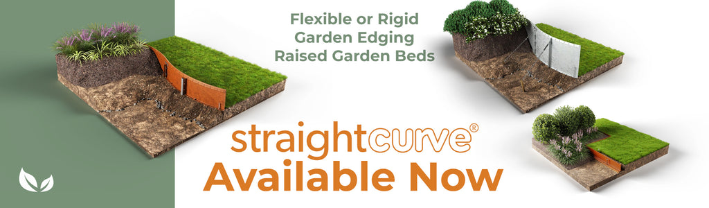 Straightcurve Corten Steel Available Now Banner For Garden Edging