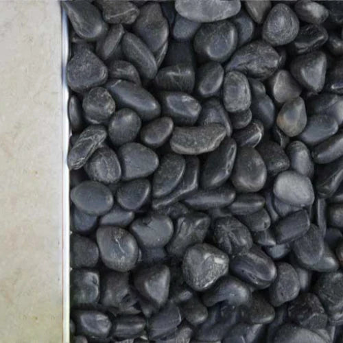 Black - Polished Pebbles | Decorative Pebbles | Australian Landscape Supplies