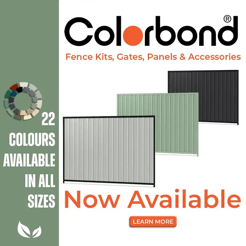 Colorbond Fence Kits Now Available to Order from Australian Landscape Supplies