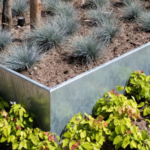 Corner Piece for Garden Beds & Retaining Galvanised Steel - Straightcurve | Garden Beds and Retaining | Australian Landscape Supplies