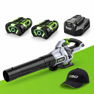Bundle: EGO POWER+ 56V 1045m³/h Brushless Blower Kit + Free 2.5Ah Battery + EGO Cap