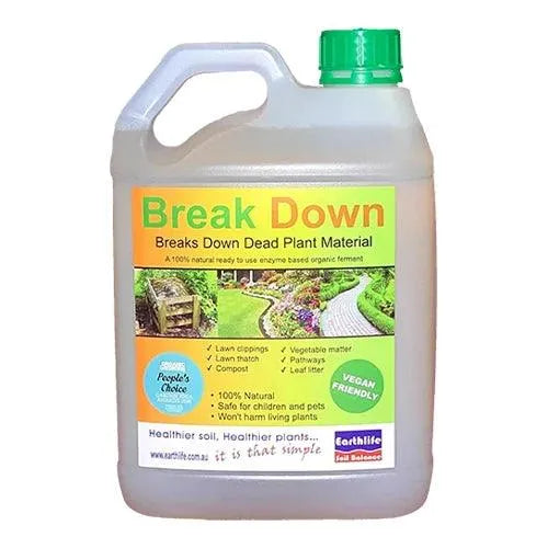 Break Down - Organic Residue Accelerator | Earthlife - Australian Landscape Supplies