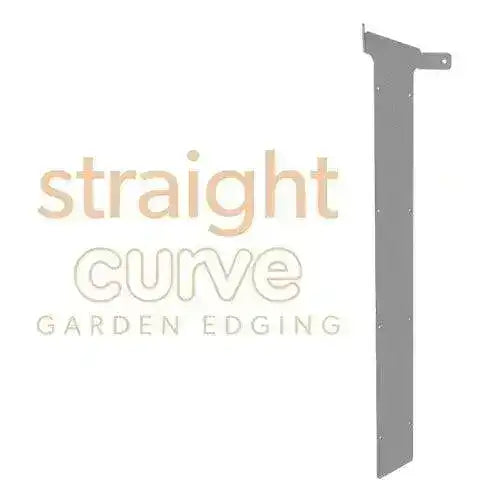 Zero-Flex Open Corner Piece GS - Galvanised Steel - Straightcurve - Australian Landscape Supplies