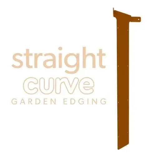 Straightcurve Garden Edging - Zero-Flex Open Corner Steel Garden Edging | Australian Landscape Supplies