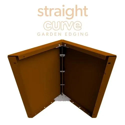 Zero-Flex Closed Corner Piece - Straightcurve - Australian Landscape Supplies