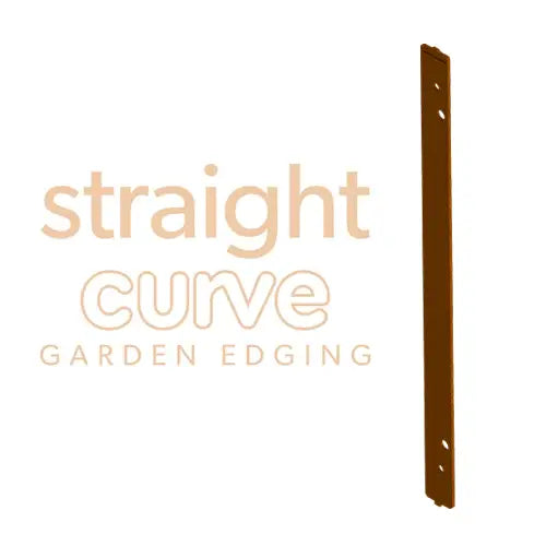 560mm Zero-Flex Rib Piece for Steel Garden Beds - Straightcurve - Australian Landscape Supplies