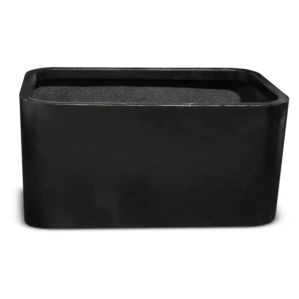 Firenze Trough - Black - Australian Landscape Supplies