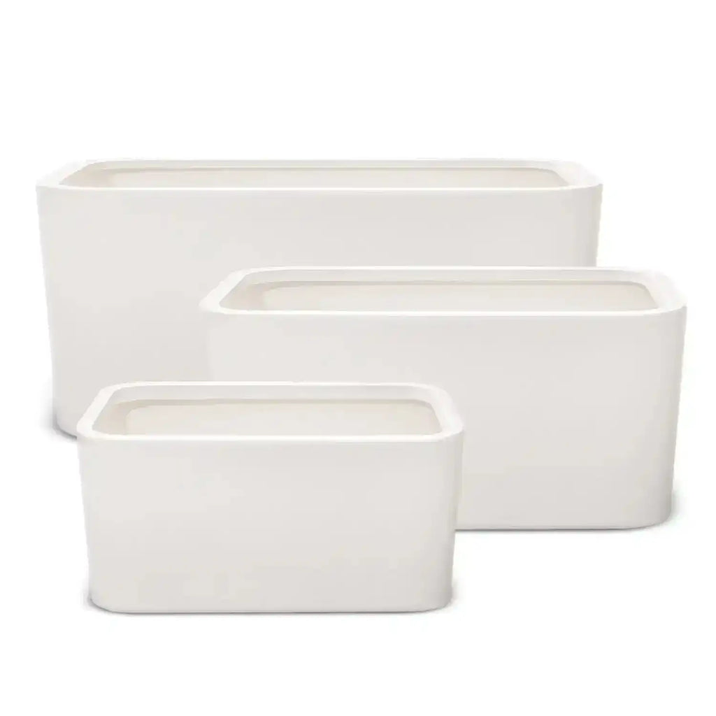 Firenze Trough - Pure White - Australian Landscape Supplies