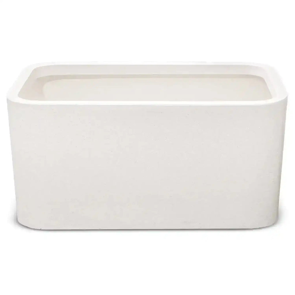 Firenze Trough - White Stone - Australian Landscape Supplies