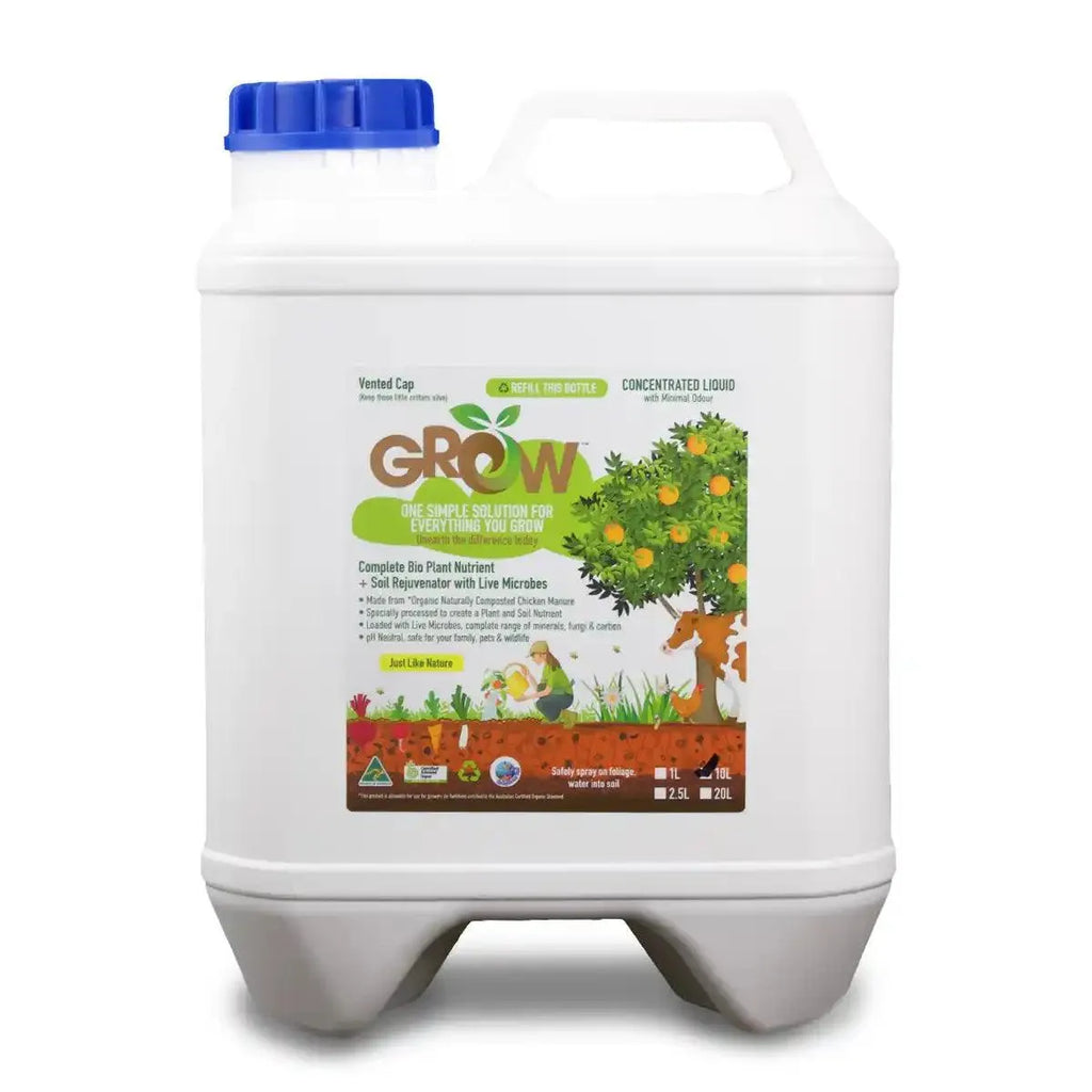GROW Bio Organic Liquid Fertiliser - Australian Landscape Supplies