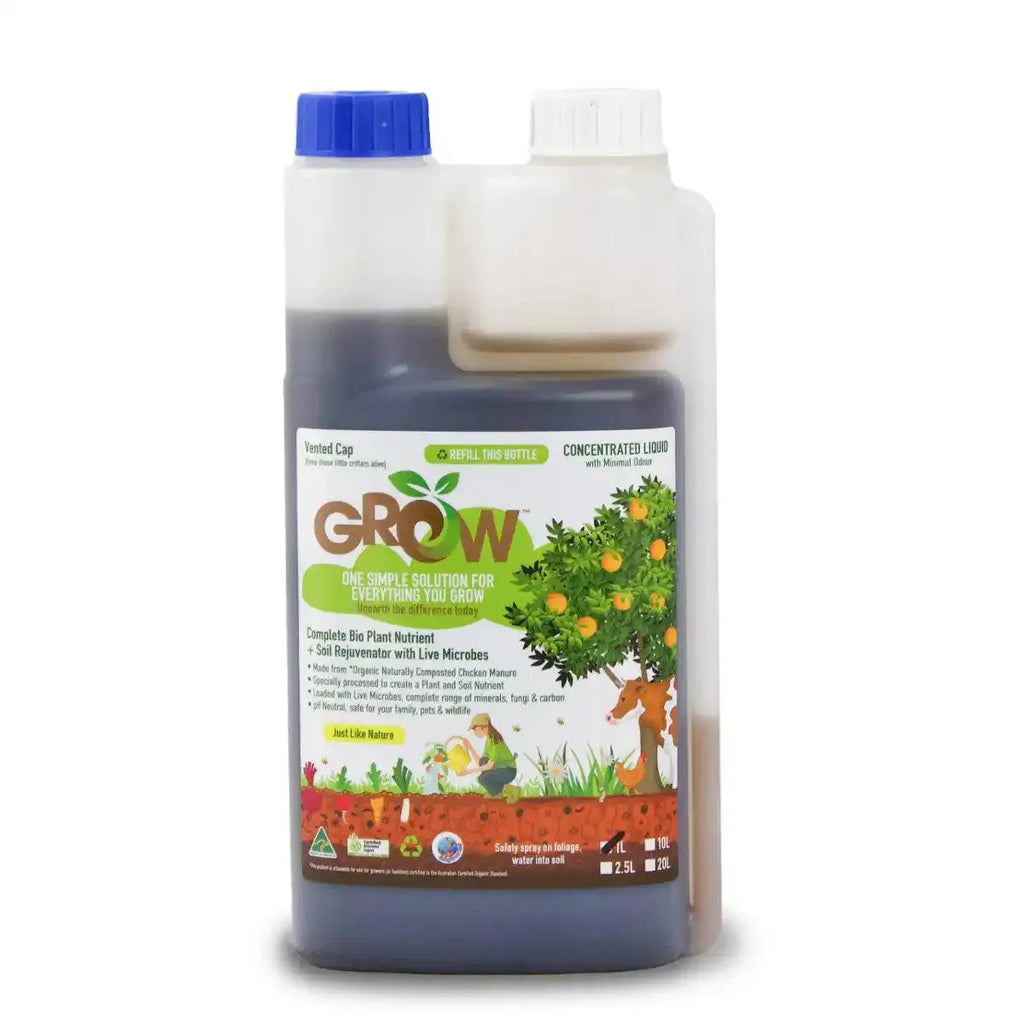 GROW Bio Organic Liquid Fertiliser - Australian Landscape Supplies