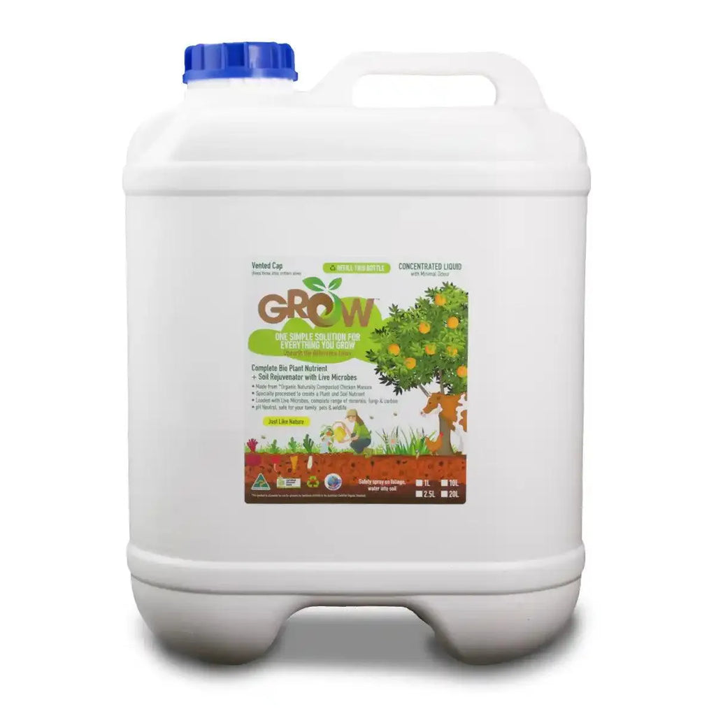 GROW Bio Organic Liquid Fertiliser - Australian Landscape Supplies