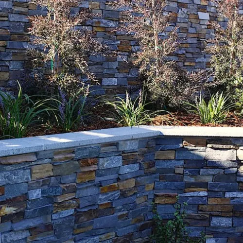 Grampians (Limestone) Stone Series Pentablock - Modular Concrete Blocks Garden Bed| Retaining Walls | Australian Landscape Supplies