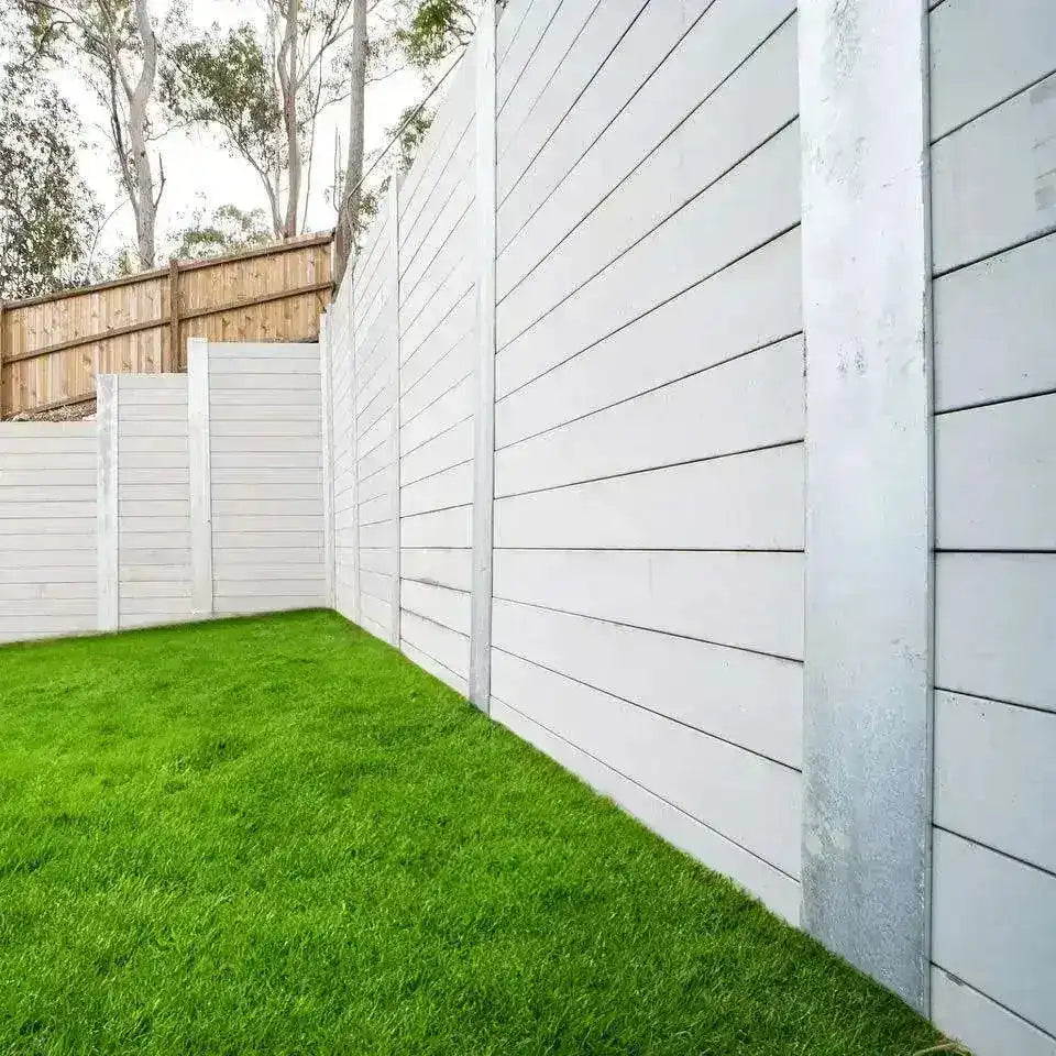 Grey Plain Smooth Concrete Sleepers - PCD - Australian Landscape Supplies