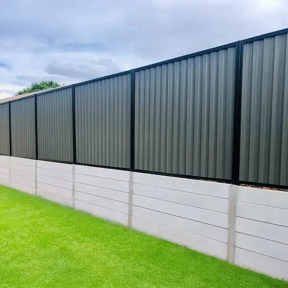 Grey Plain Smooth Concrete Sleepers - PCD - Australian Landscape Supplies