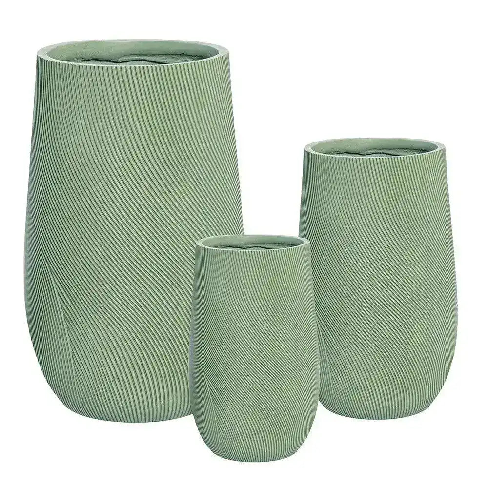 Helix U Pot - Green - Australian Landscape Supplies