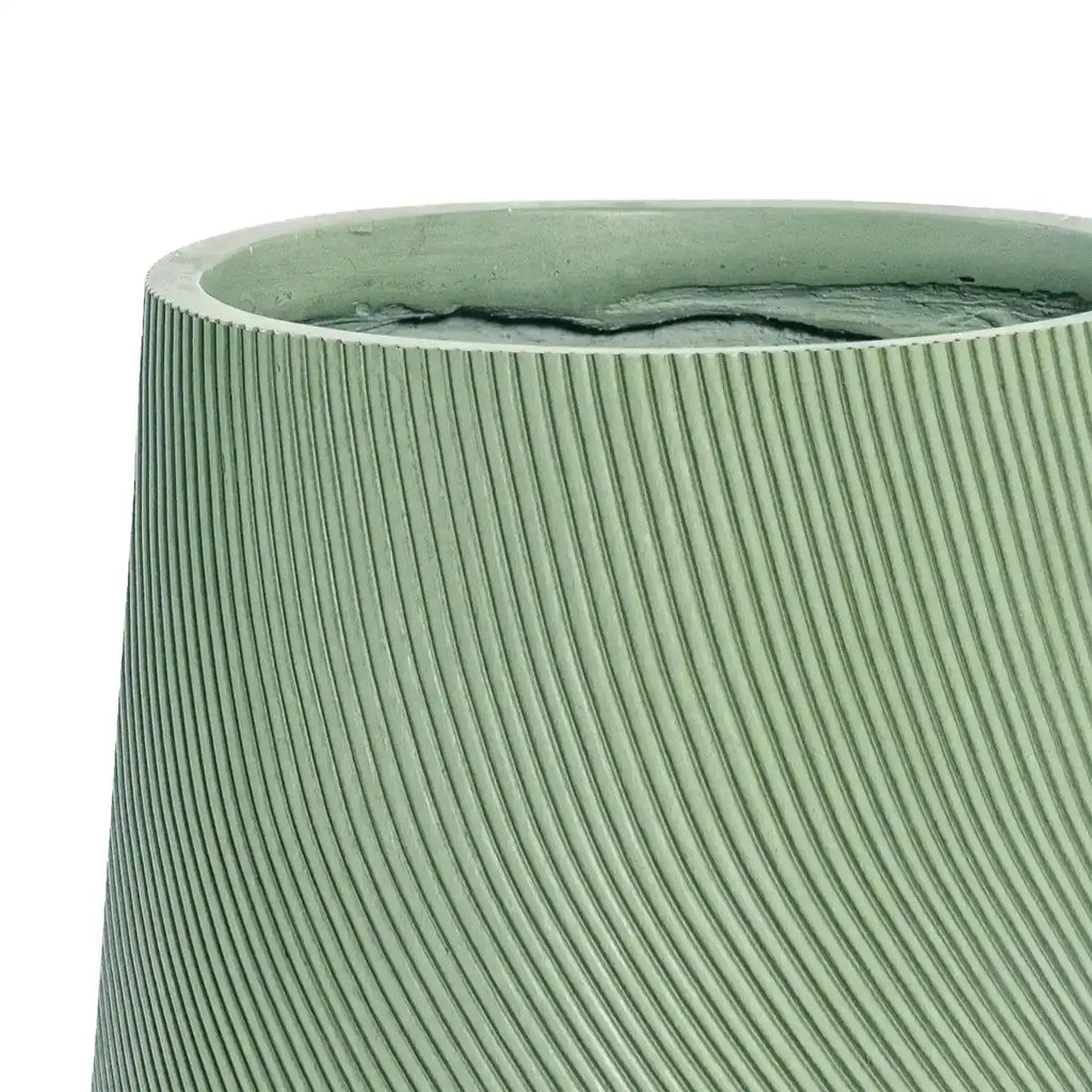 Helix U Pot - Green - Australian Landscape Supplies