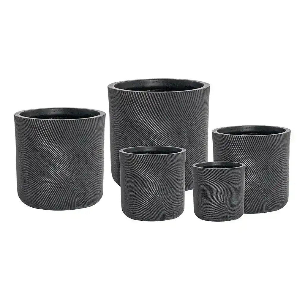 Helix Cylinder Pot - Australian Landscape Supplies