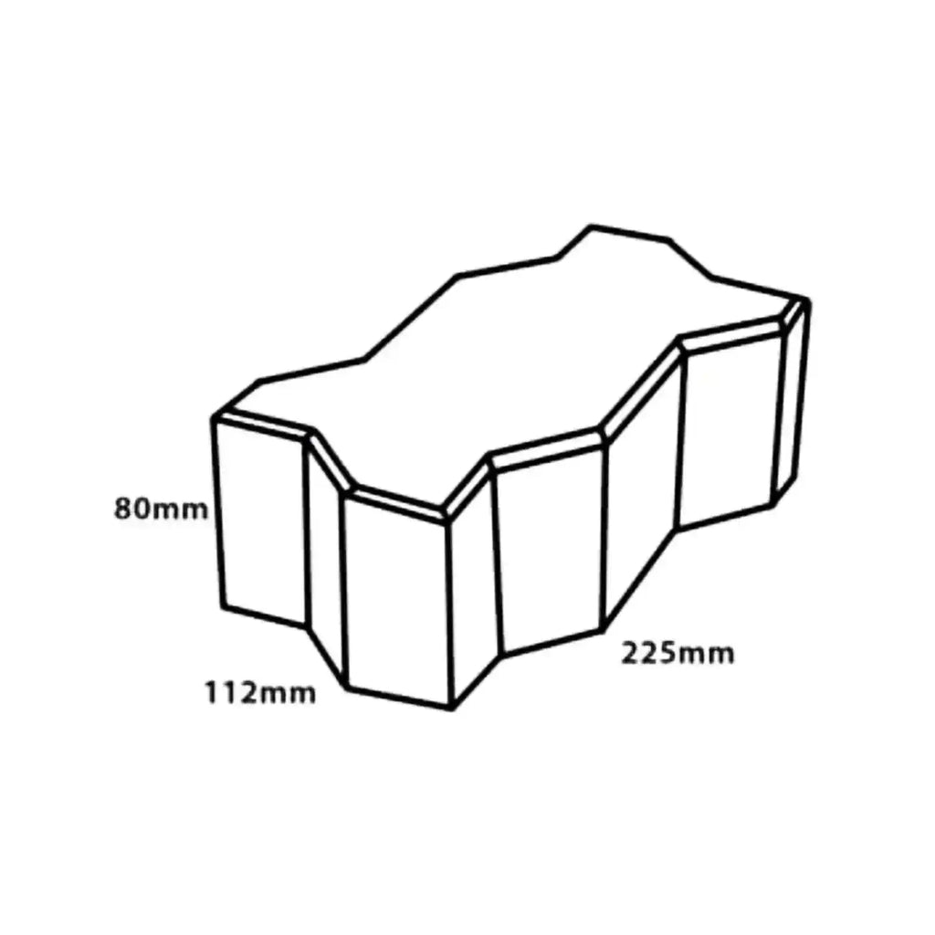 Interpave Interpave IP80 Concrete Paver | Australian Landscape Supplies