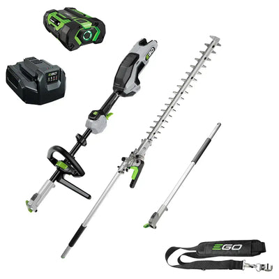 EGO POWER+ 56V Brushless Multi-Tool Power Head with Carbon Fibre Shaft 2pce Attachment KIT