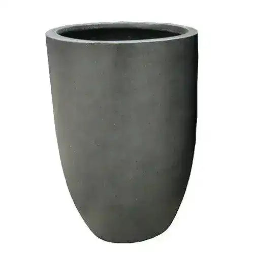 Chambers Lightweight Fibreglass U Pot - Dark Grey - Australian Landscape Supplies