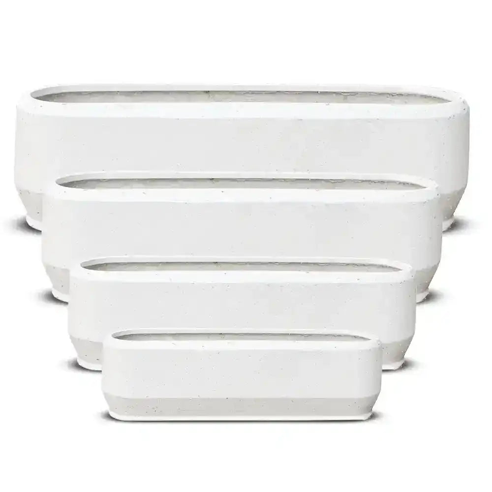 Gehry Trough - Pure White - Australian Landscape Supplies