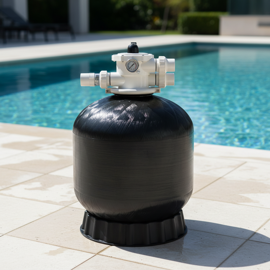 Black sand filter
