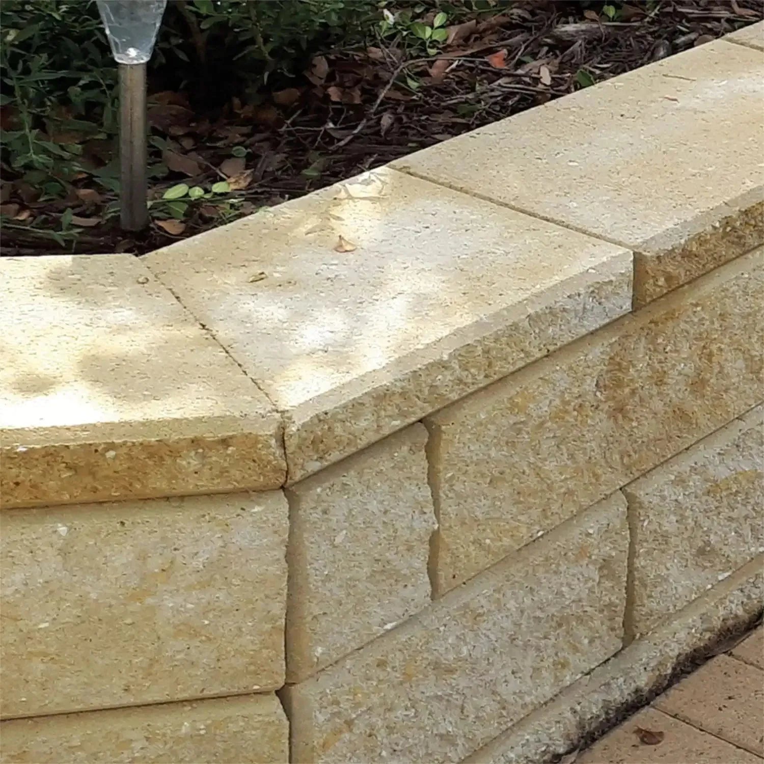 Sandstone Retaining Wall Caps C Caps & C 2 Caps | R.I. Lampus