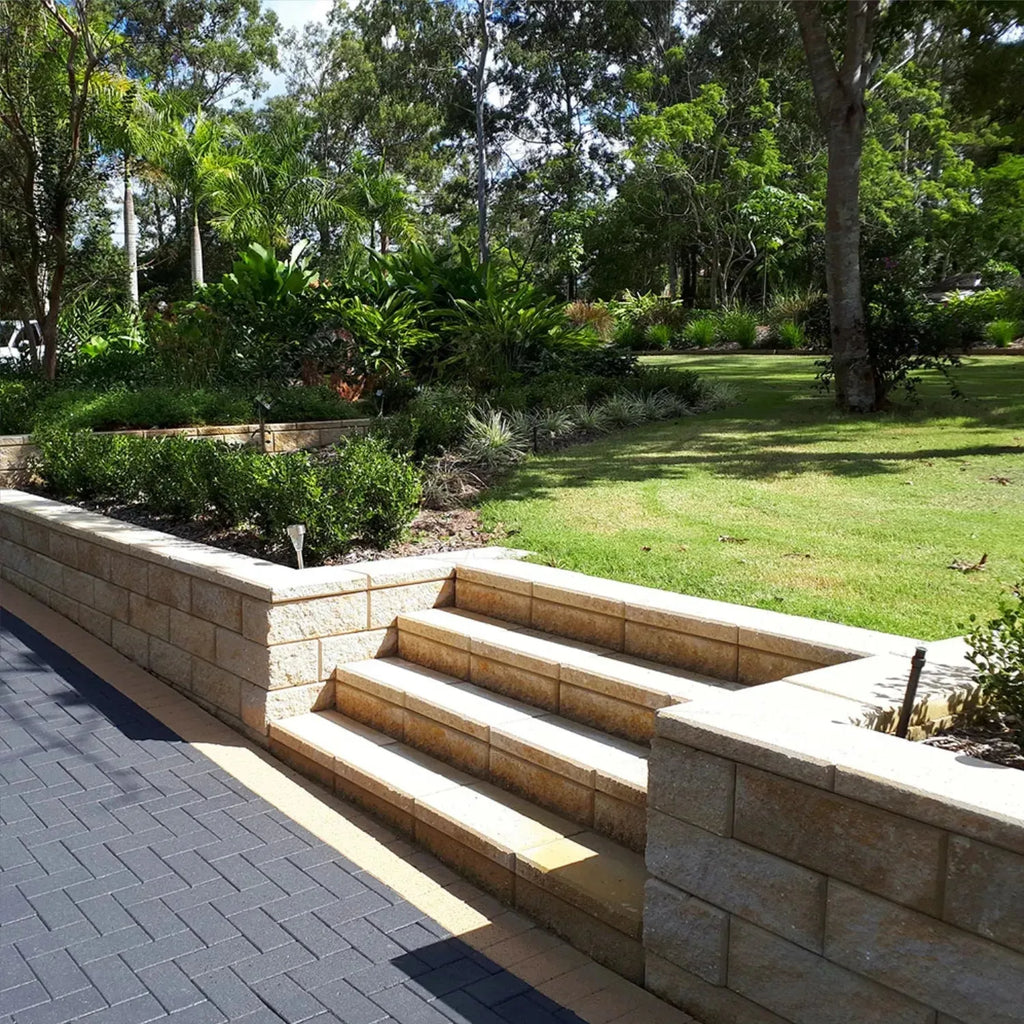 Modernstone Corner Retaining Wall Blocks - Australian Landscape Supplies