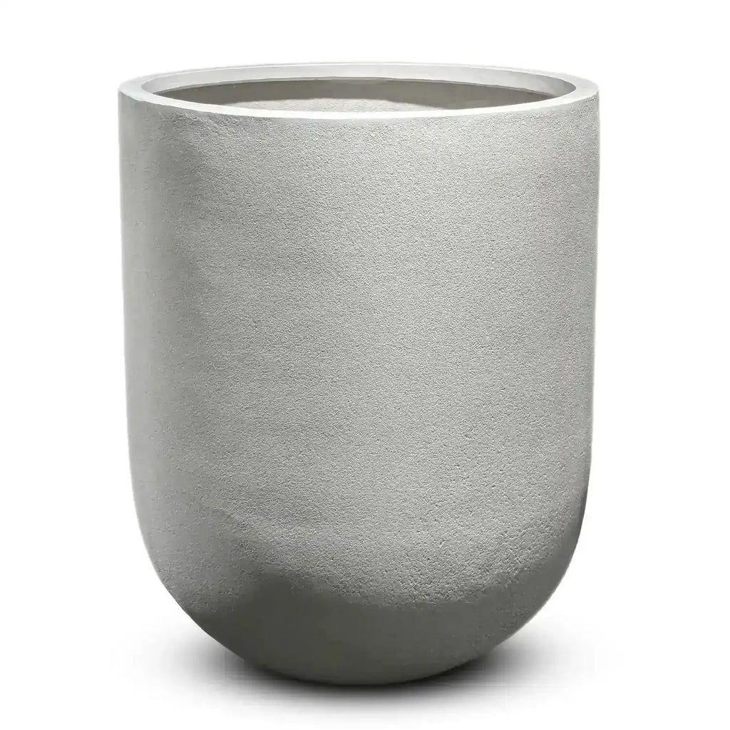 Normandy Pot - White Stone - Large Pot - Australian Landscape Supplies
