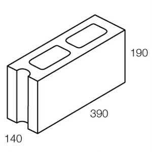 15.09 Control Joint Grey Blocks - Australian Landscape Supplies