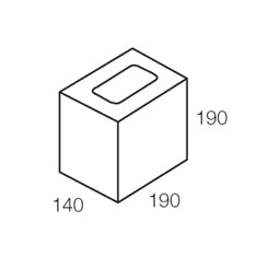 15.703 (Thick Wall 1/2) Grey Blocks - Australian Landscape Supplies