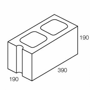 20.09 Control Joint Grey Blocks - Australian Landscape Supplies