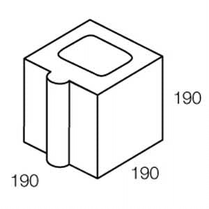 20.10 (Control Joint 1/2) Grey Blocks - Australian Landscape Supplies