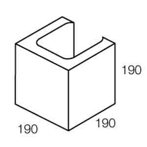 20.13 (Lintel 1/2) Grey Blocks - Australian Landscape Supplies