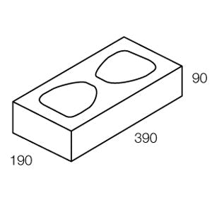 20.71 (1/2 Height) Grey Blocks - Australian Landscape Supplies