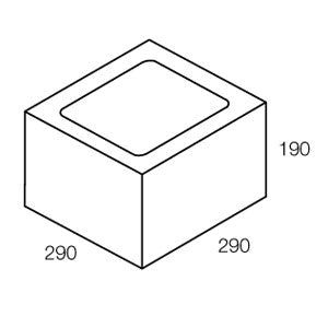 30.02 (3/4 Length) Grey Blocks - Australian Landscape Supplies