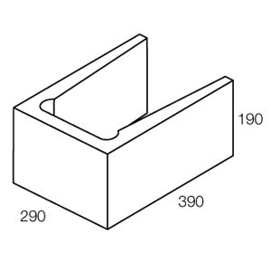 30.18 Deep Lintel Grey Blocks - Australian Landscape Supplies
