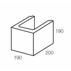 20.03SB (Speed Blox 1/2) Grey Blocks - Australian Landscape Supplies