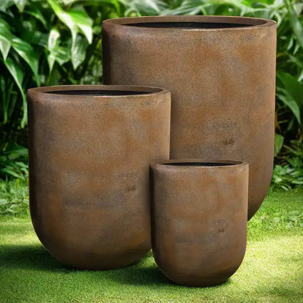Normandy Pot - Rust - Large Pot - Australian Landscape Supplies