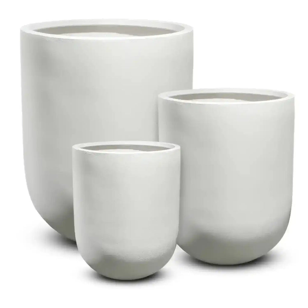Normandy Pot - Pure White - Large Pot - Australian Landscape Supplies
