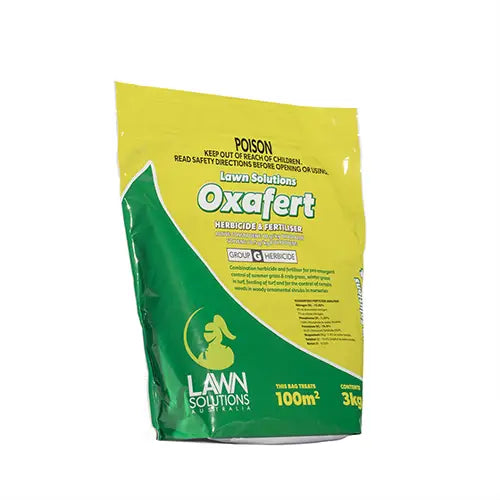 OxaFert 3kg - Lawn Solutions Australia | Available from Australian Landscape Supplies