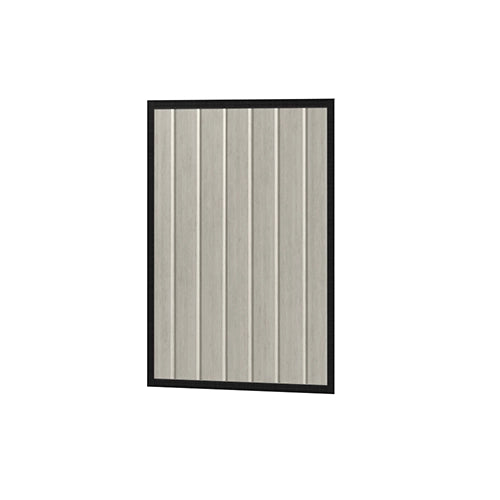 Colorbond Steel Fence Gate - 930 x 1500mm with Satin Black Frame | Oxworks Available from Australian Landscape Supplies