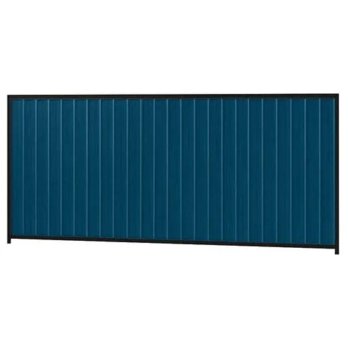 Colorbond Steel Fence Kit - 3180 x 1500mm with Satin Black Frame - Australian Landscape Supplies